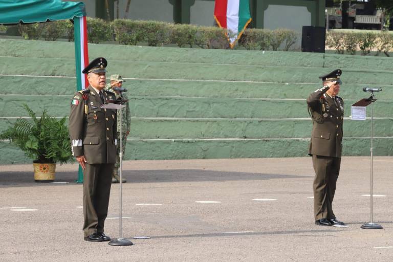 Asume General Briseño Lobera comandancia interina de la Tercera Región Militar