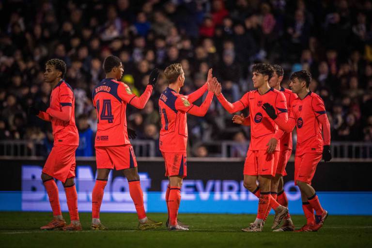 Barcelona apretó en el tramo final, para anotar los dos goles con los que avanzó en la Copa del Rey.