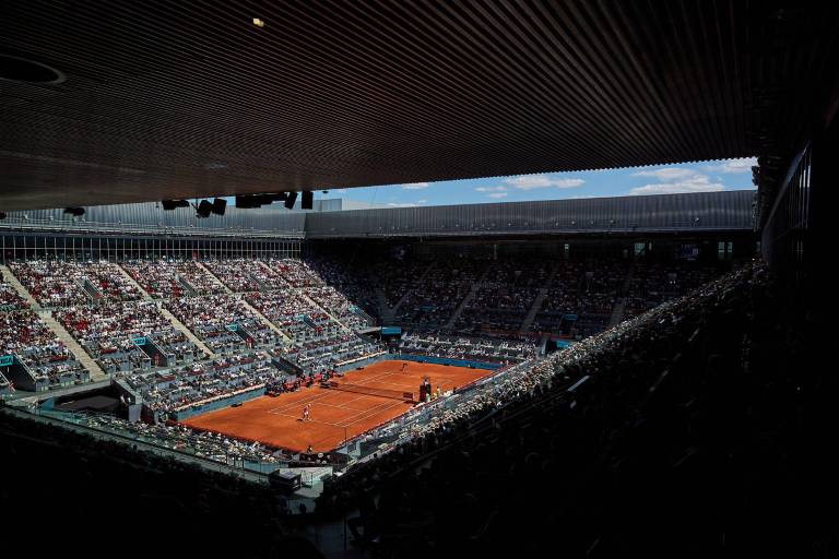 La jornada del Masters 1000 de Madrid, suspendida definitivamente por el apagón