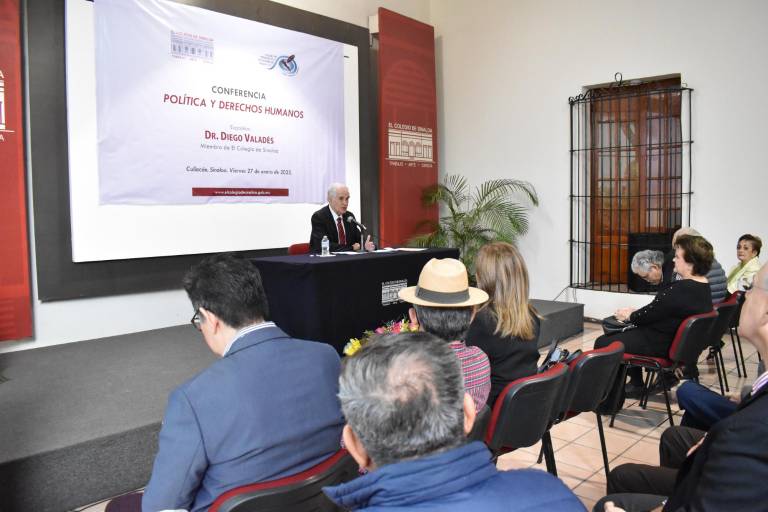 Comparte Diego Valadés la relación entre Política y Derechos Humanos