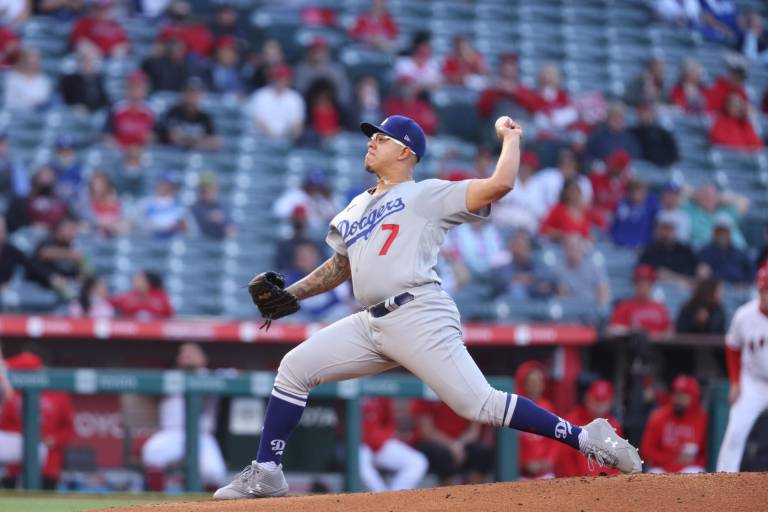 Julio Urías sufre su primera derrota de la temporada