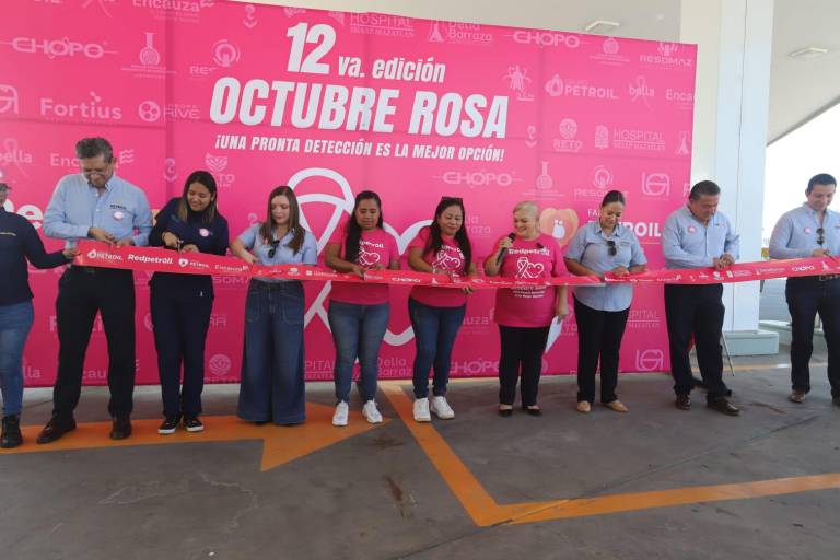 Inicia Grupo Petroil edición 12 de su campaña Octubre Rosa para detectar cáncer de mama