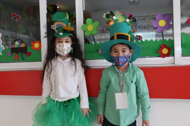 Festejan el Día de San Patricio en el Colegio SEBEC