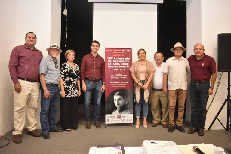 Conversan sobre el joven revolucionario Rafael Buelna Tenorio