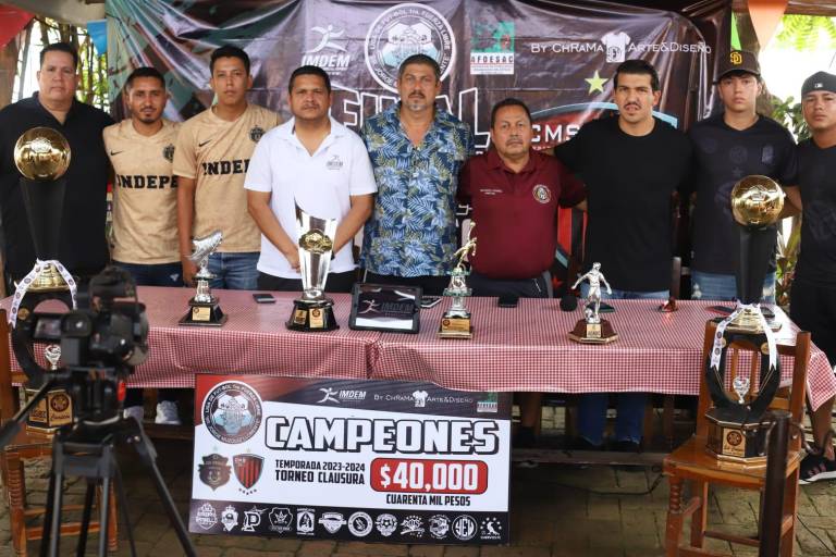 ¡Futbol champagne! Los Cremas y Prefabricados Xomir se baten por el título de la Primera Fuerza