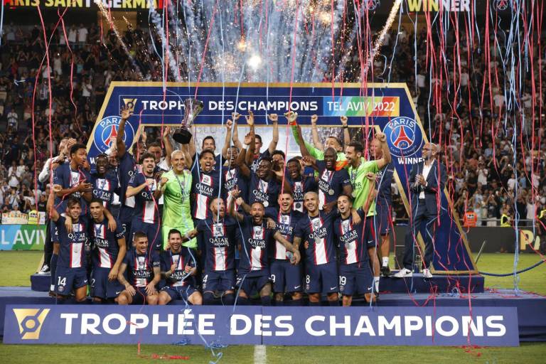 PSG goleó a Nantes y se consagró campeón de la Supercopa de Francia