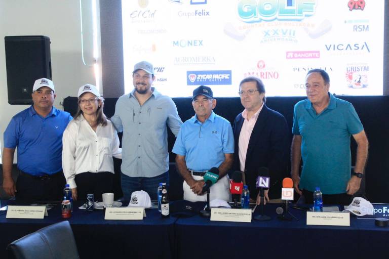 Presentan el Torneo Anual de Golf del Country Club Culiacán