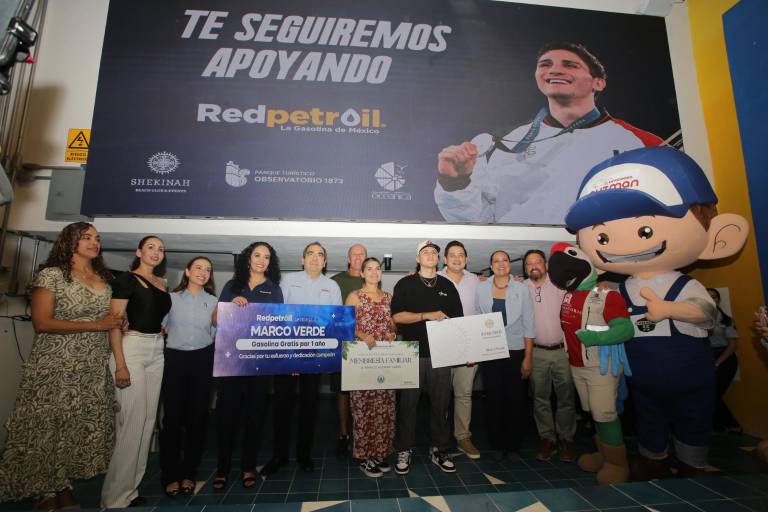 El medallista olímpico Marco Verde recibe apoyo de Grupo Petroil