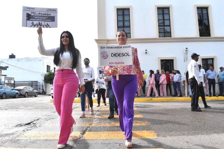 En Elota llaman a fortalecer la educación vial entre peatones y conductores