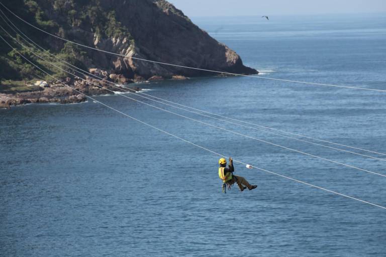 Tirolesa de Mazatlán sigue sin inaugurarse debido a falta de certificación de expertos: Asipona