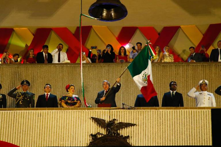 Lanza Rocha Moya vivas al Presidente López Obrador