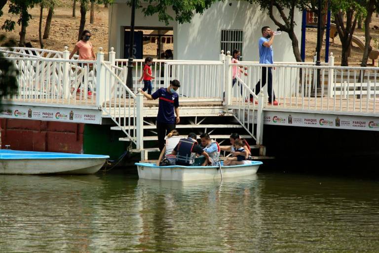 Parque Ernesto Millán Escalante registra poca afluencia en Culiacán