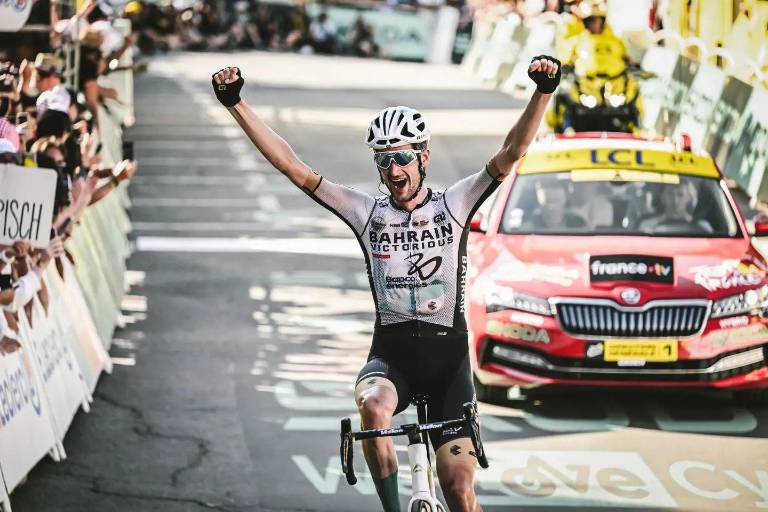Wout Poels conquista el Mont Blanc; Jonas Vingegaard y Tadej Pogacar firman tablas