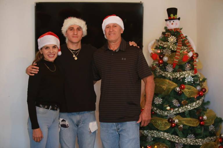 Marco Verde celebra una Navidad rodeado de familia