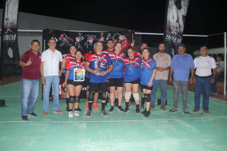 Confirma ISSSTE su hegemonía en la Burócrata Mixta de Voleibol