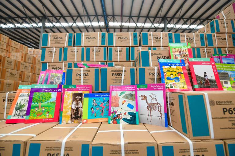 Llegan a Sinaloa todos los libros para educación preescolar, primaria y secundaria