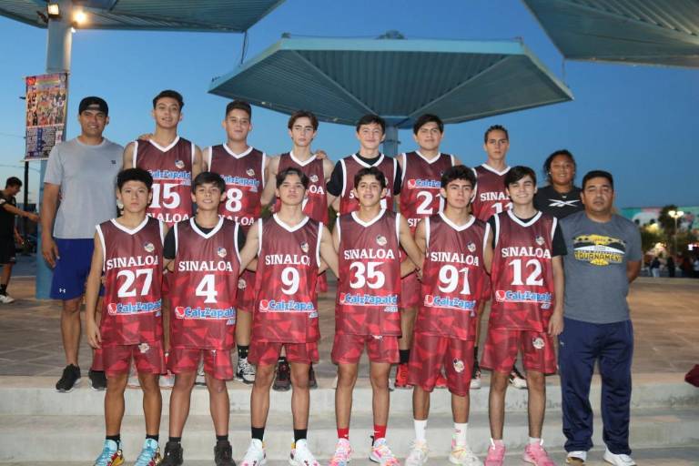 Sinaloa arranca su participación en el Nacional Ademeba Sub 14 varonil