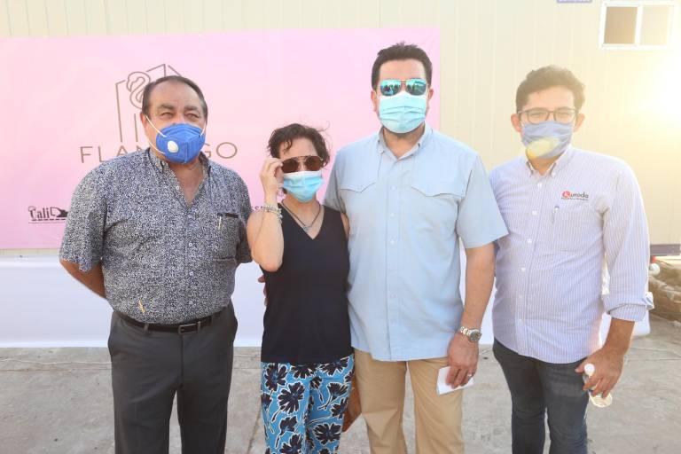 Colocan primera piedra de Flamingo Tower