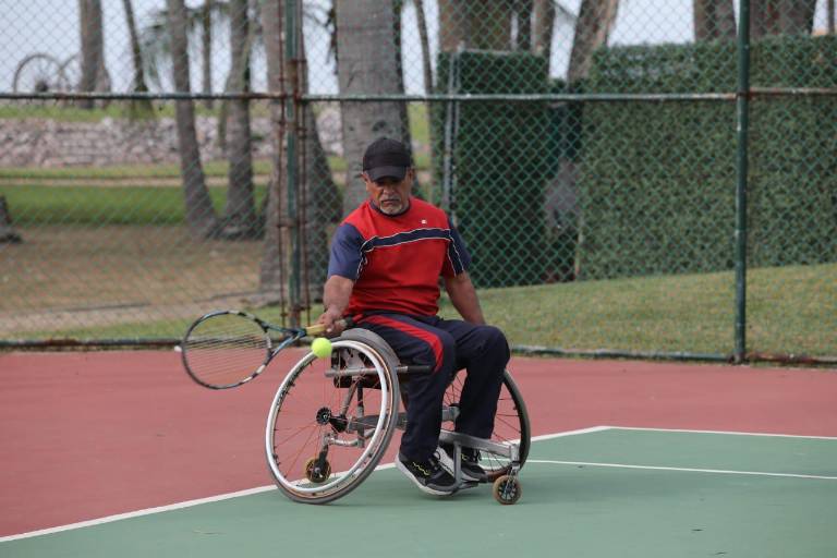Antonio Maciel arranca con contundente triunfo en Nacional de Tenis Sobre Silla de Ruedas Mazatlán 2021