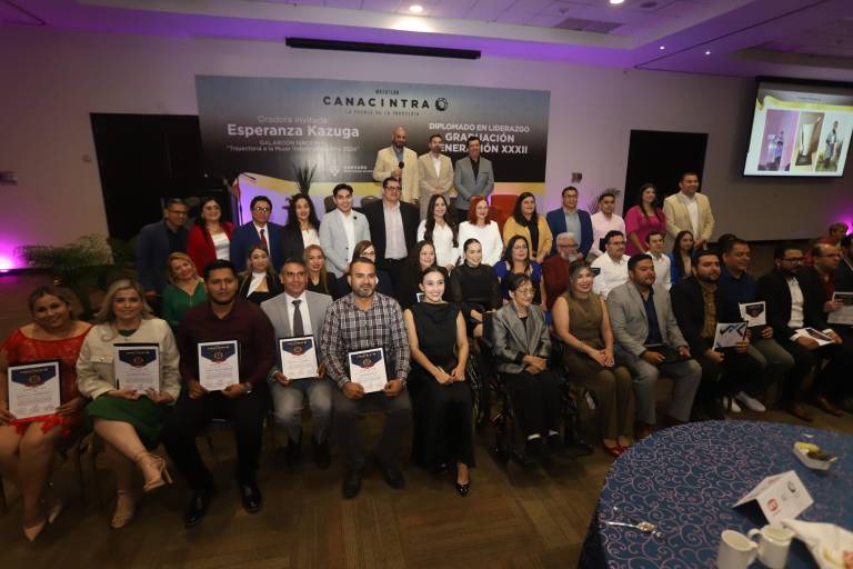 Concluyen diplomado de Liderazgo con Habilidades Gerenciales en Canacintra