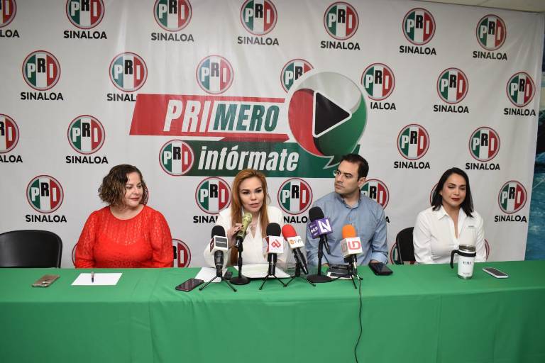 PRI Sinaloa acusa a Gobernador de gastar fondo para desastres naturales en campañas de Morena