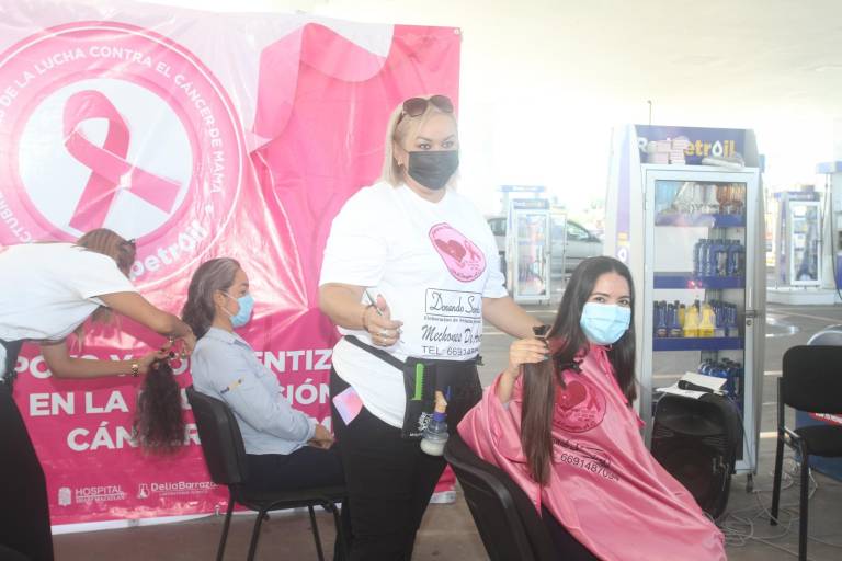 Dan banderazo de arranque de la campaña ‘Octubre Rosa’ de Redpetroil