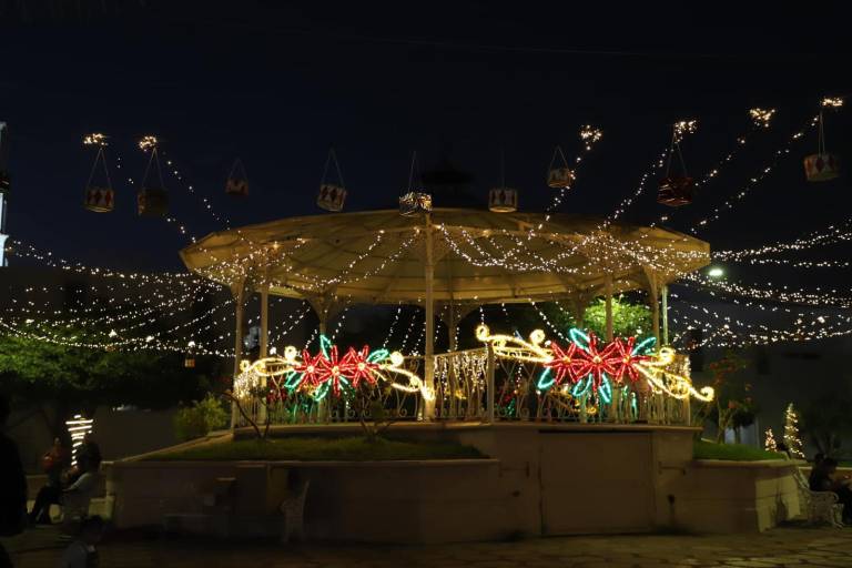 Llega la magia de la Navidad a Elota con el encendido del pino y festival cultural