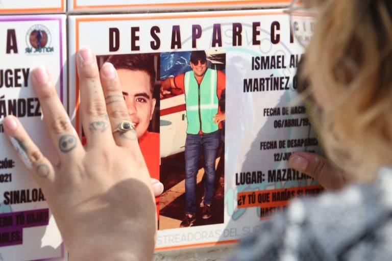 ‘Me dejaron muerta en vida’, el reclamo de madres con hijos desaparecidos en Mazatlán