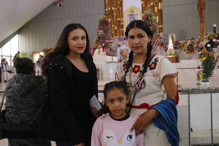 Celebran a la Virgen de Guadalupe en su día