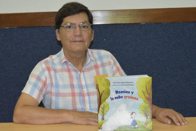 Con ‘Romina y la nube gruñona’, se sumerge José Carlos Zazueta en el mundo de los niños