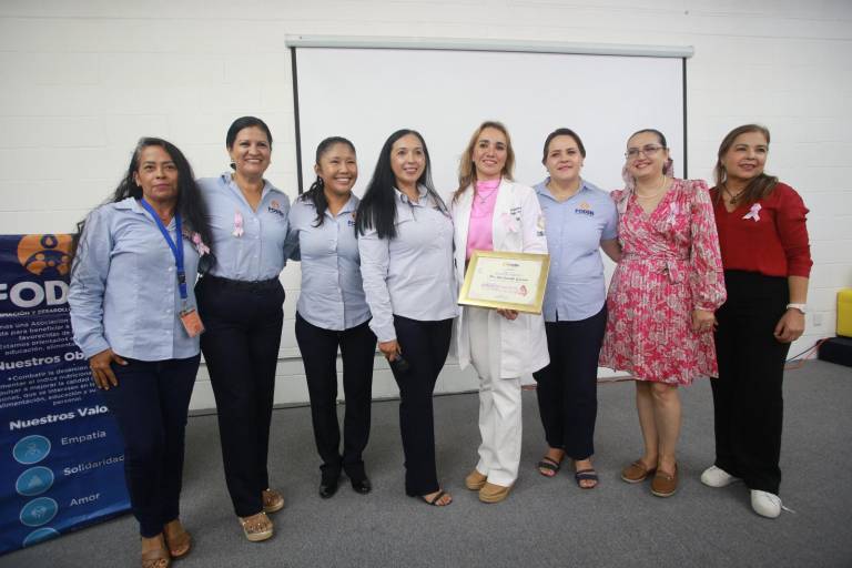 Foden, de Grupo Redpetroil, concientiza sobre la prevención del cáncer de mama