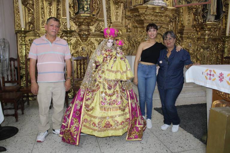 Miguel cumple promesa a su padre y a la Virgen del Rosario