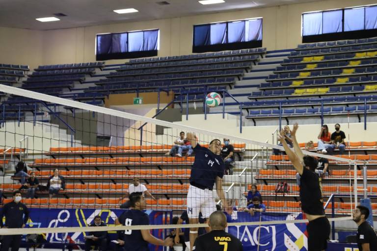 Águilas UAS ligan triunfos en el voleibol de sala varonil de la Universiada Nacional
