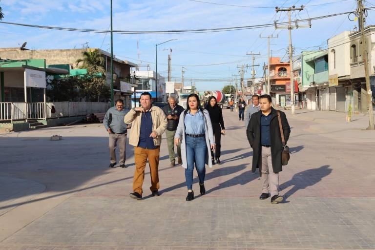 Obras en calle Almada, en Navolato, ya tienen un mes de retraso