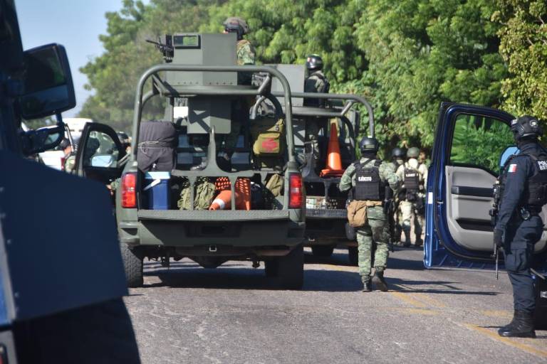 Agreden a militares en Campo Cuba, en Culiacán; hay un civil herido