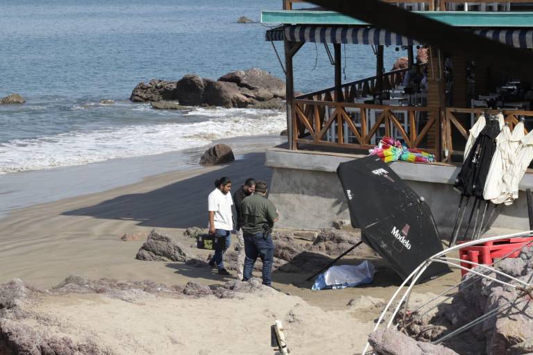 Muere adulto mayor de Culiacán en la playa Cerritos de Mazatlán