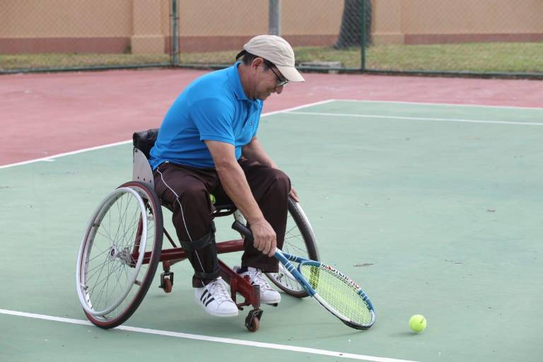 Antonio Maciel arranca con contundente triunfo en Nacional de Tenis Sobre Silla de Ruedas Mazatlán 2021