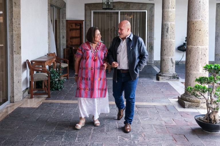 Xóchitl Gálvez se reúne con el Gobernador de Jalisco Enrique Alfaro