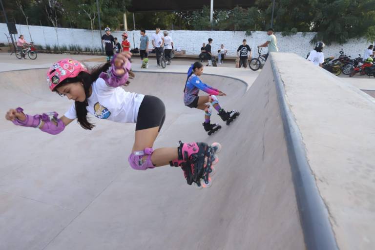 Patinadores de Mazatlán tienen una nueva casa: El skatepark de la Flores Magón