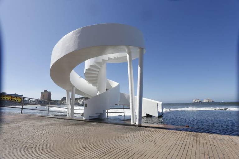 En Mazatlán reparan Carpa Olivera y habilitan área para la Plaza de la Banda