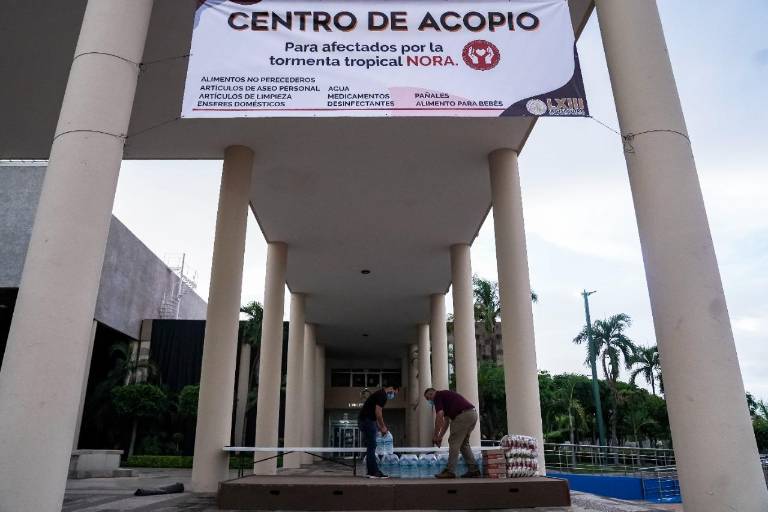 Instala Congreso de Sinaloa un Centro de Acopio en apoyo a los damnificados por ‘Nora’