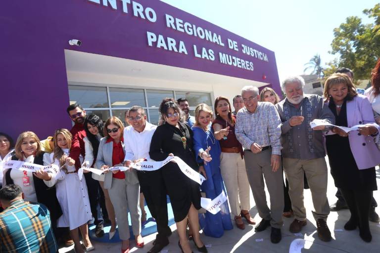 Inauguran Centro Regional de Justicia para Mujeres en Mazatlán