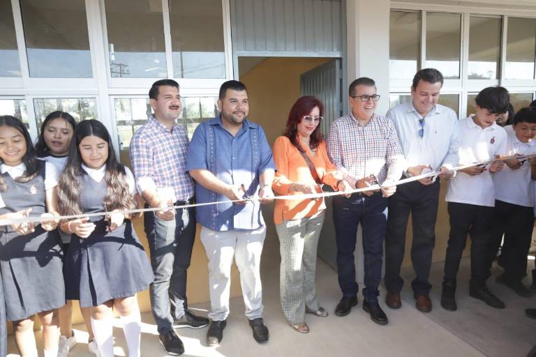 Entrega Alcalde de Mazatlán tres aulas nuevas a Secundaria Estatal ‘Nueva Creación’, en Santa Teresa