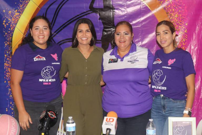 Presentan Liga Mayor Femenil de Basquetbol de Sinaloa en Mazatlán