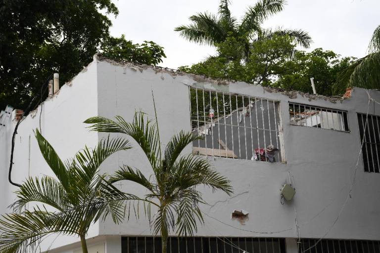 Oficinas del CCC ya tenían varillas podridas y paredes agrietadas; inmueble tiene 62 años de antigüedad