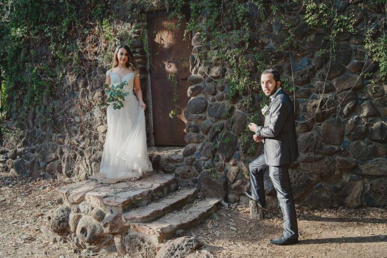 Frida y Alonso forman la familia Beltrán Castro