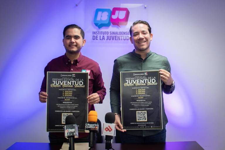 Invitan a participar por el Premio Rafael Buelna Tenorio a jóvenes de Sinaloa