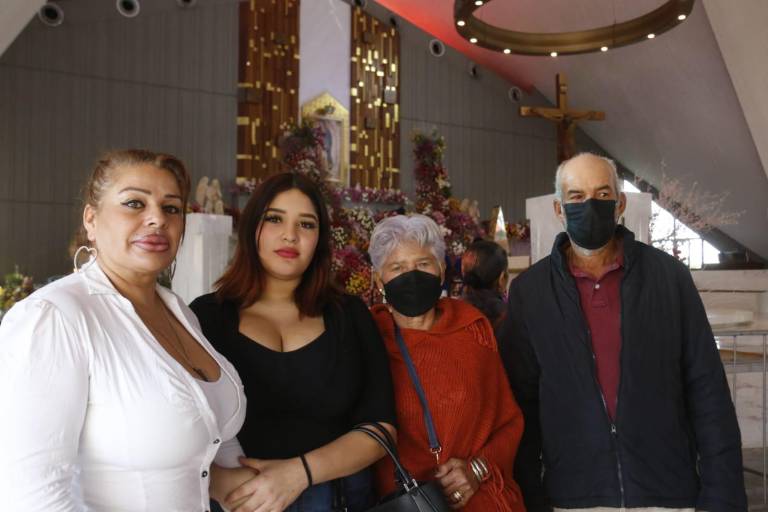 Celebran a la Virgen de Guadalupe en su día