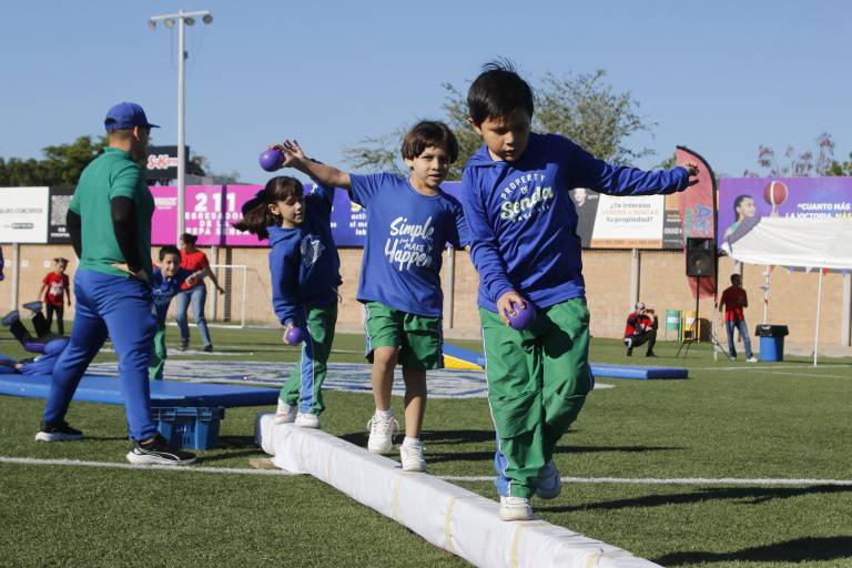 Una vez más, compiten Rojos y Azules en el Instituto Senda
