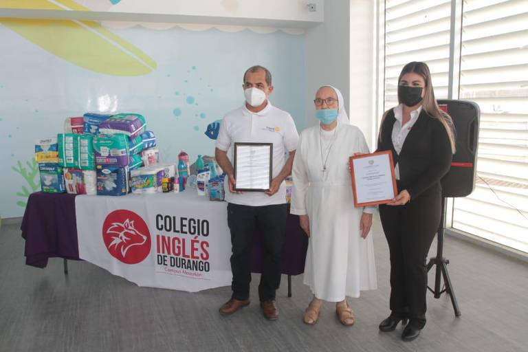 Entregan donativo a Asilo de Ancianos La Inmaculada, en Mazatlán